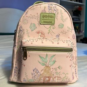 Exclusive Harry Potter Mandrake Loungefly Mini Backpack